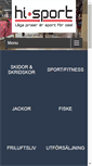 Mobile Screenshot of hi-sport.se